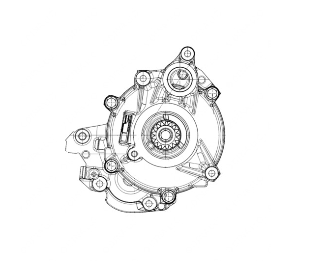 A4720300470 | Genuine Detroit Diesel® Turbo Gear Box for Detroit Diesel