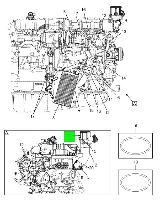 7095785C1 | Genuine International® Throttle Air Intake Valve