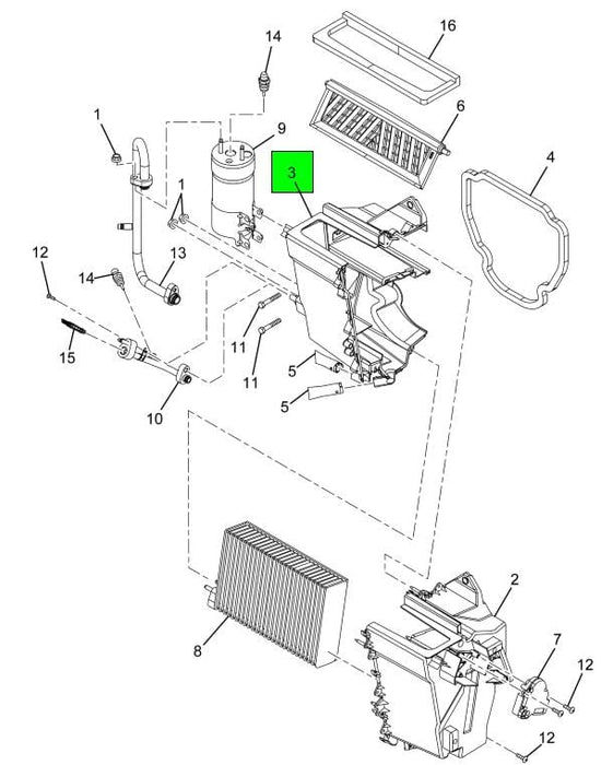 3530998C91 | Genuine International® Air Conditioner (Assembly)