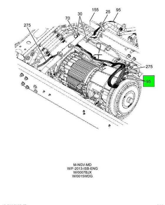 4033171C99 | Genuine International® Def Tank Jumper Harness