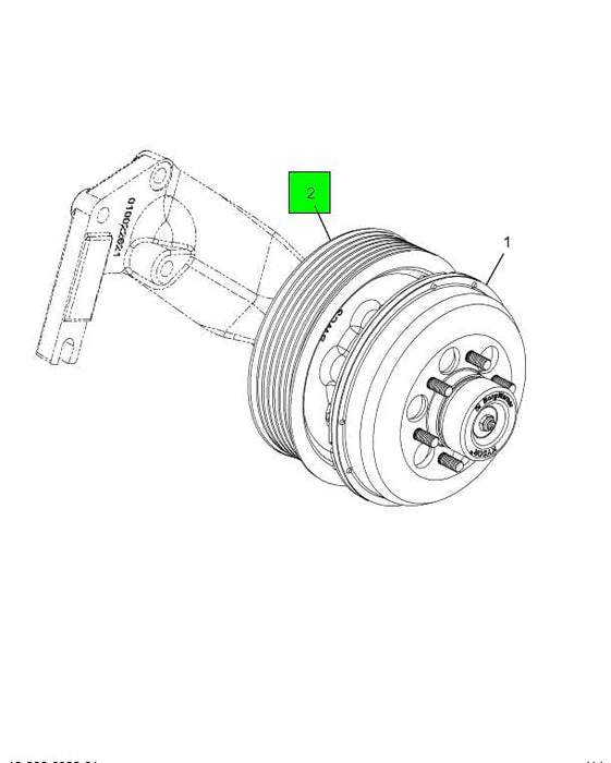 2591652C91 | Genuine International® Fan Drive Pulley Hub