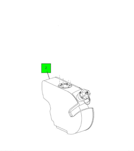 4099788C91 | Genuine International® Tank Def 7 Gal Blow Molded Assy