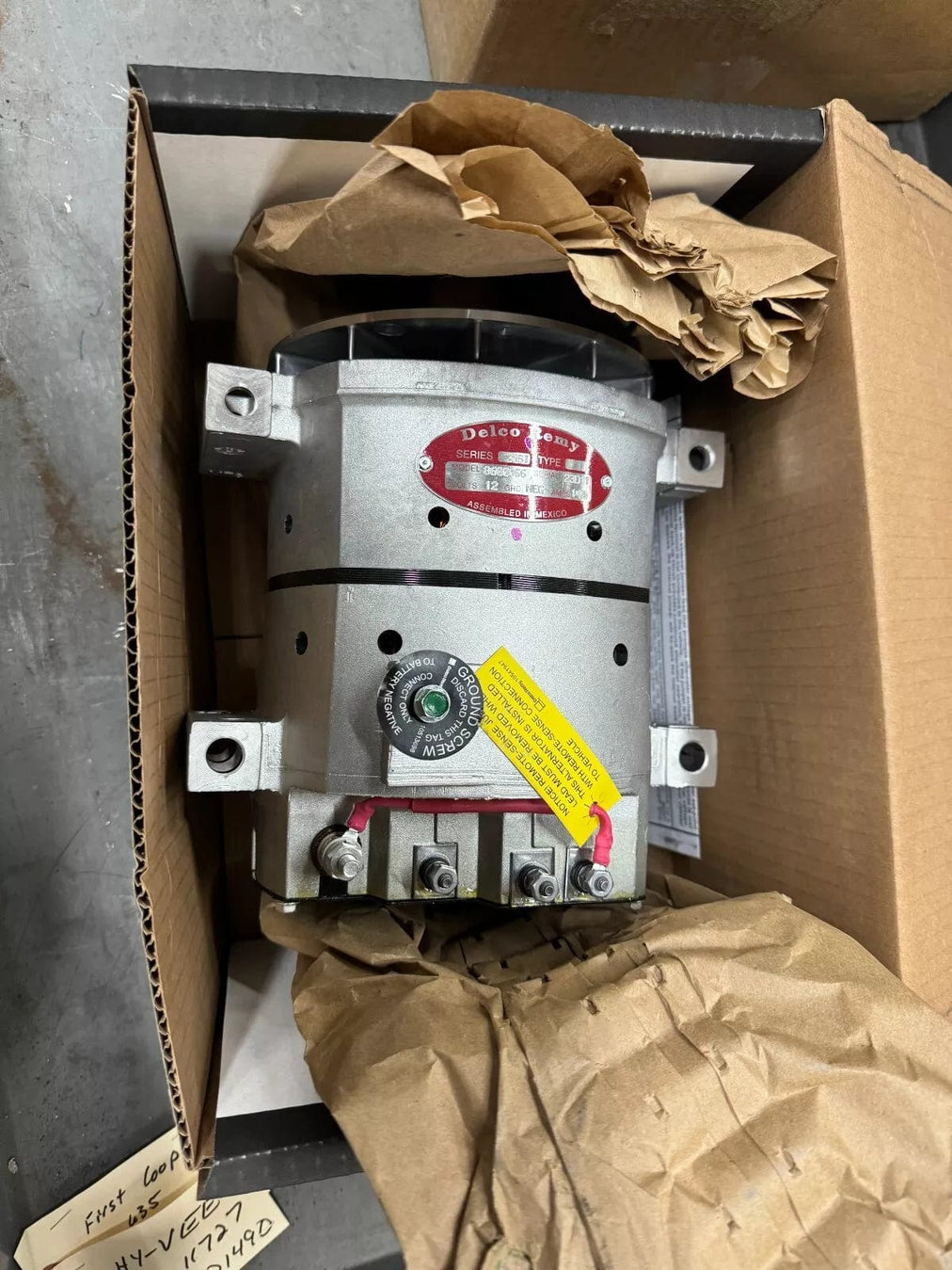 240-4052 | Delco Remy® Brushless Alternator 36SI 140AMP