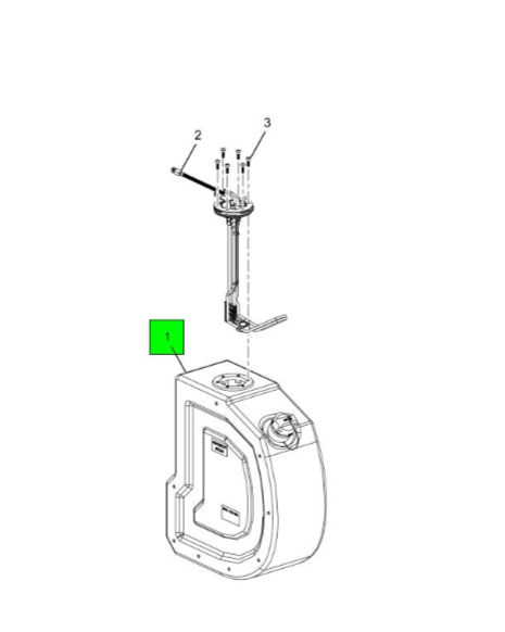 4099792C91 | Genuine International® Def Tank 15.5 Gal