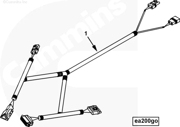 3969940 | Genuine Cummins® Wiring Harness