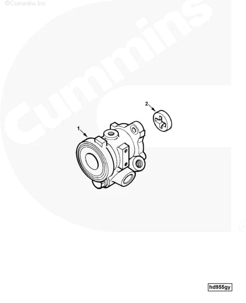 3280773 | Genuine Cummins® Hydraulic Pump