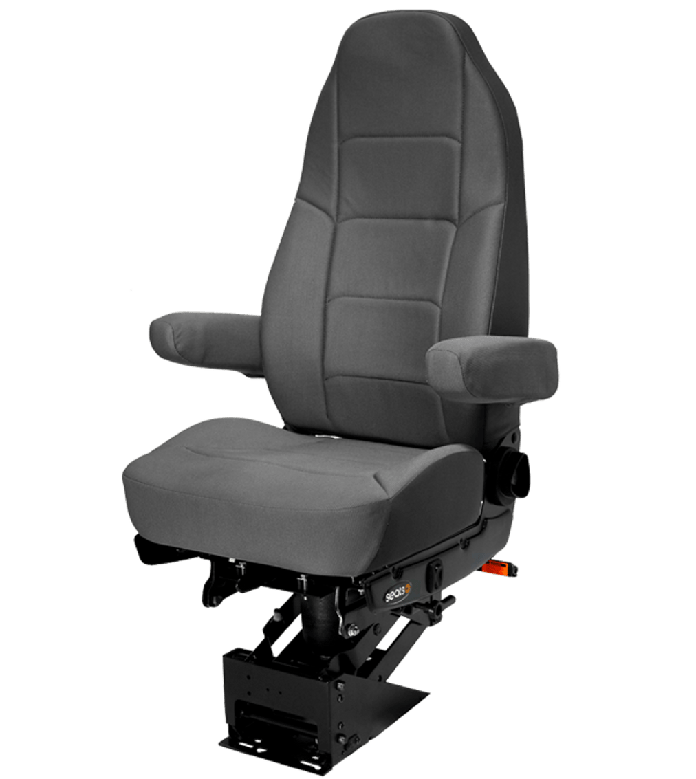 189800FA635 | Seats Inc.® Heritage Silver Seat w/ Armrests