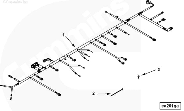 P/N: 4060465 | Genuine Cummins® Wiring Harness