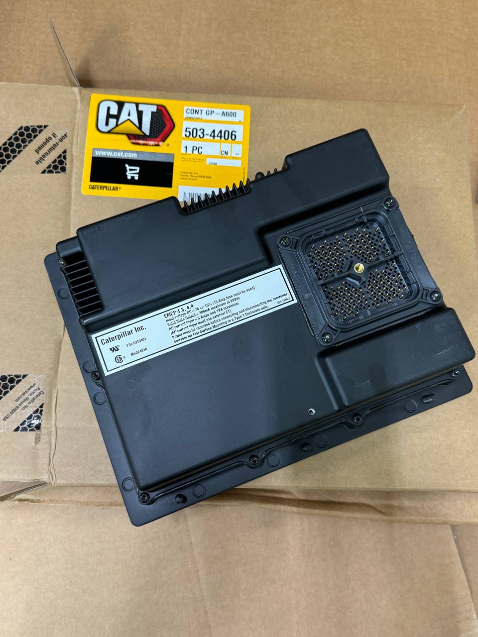 503-4406 | Genuine CAT® EMCP 4.3 Control Panel A600