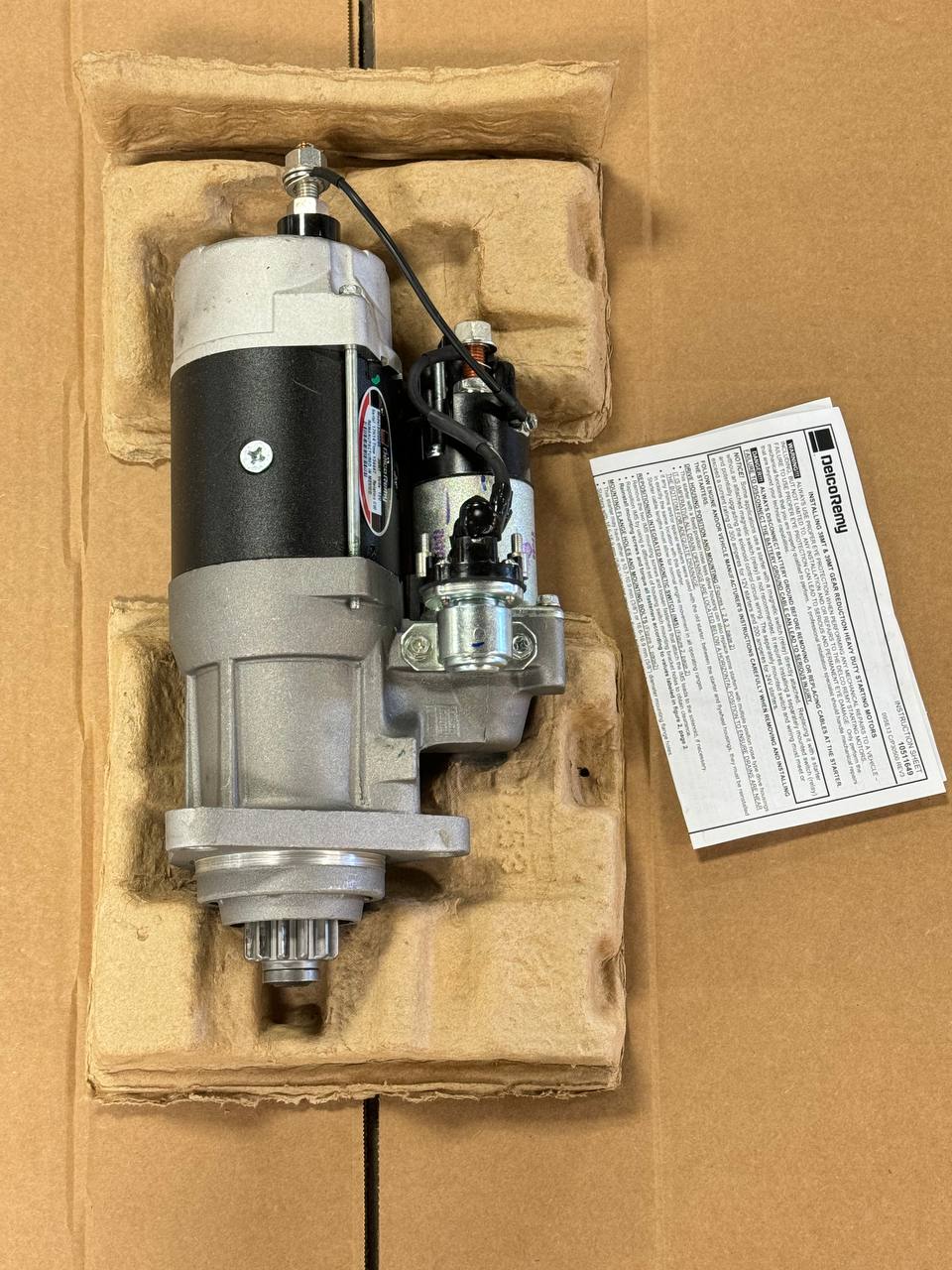 61003776 | Genuine Delco-Remy® Starter Motor 39MT 12V