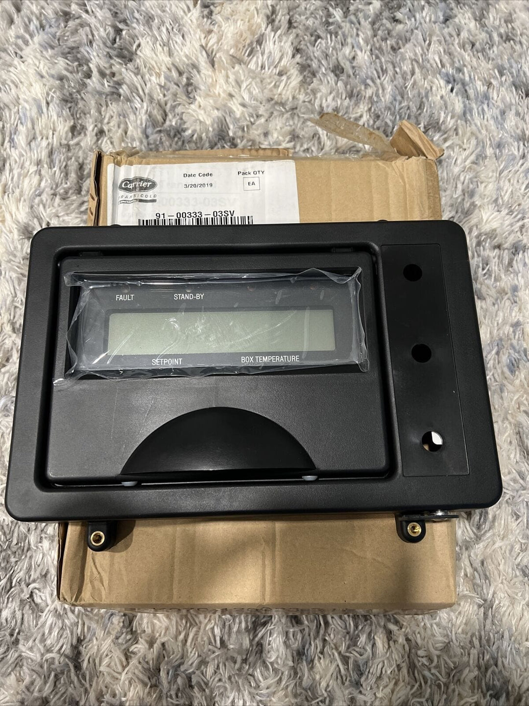 91-00333-03 | Genuine Carrier Transicold® Control Unit Panel