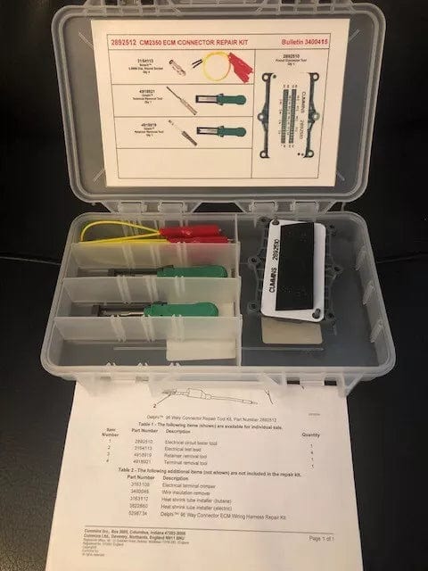 2892512 | Genuine Cummins® Wiring Harness Repair Kit