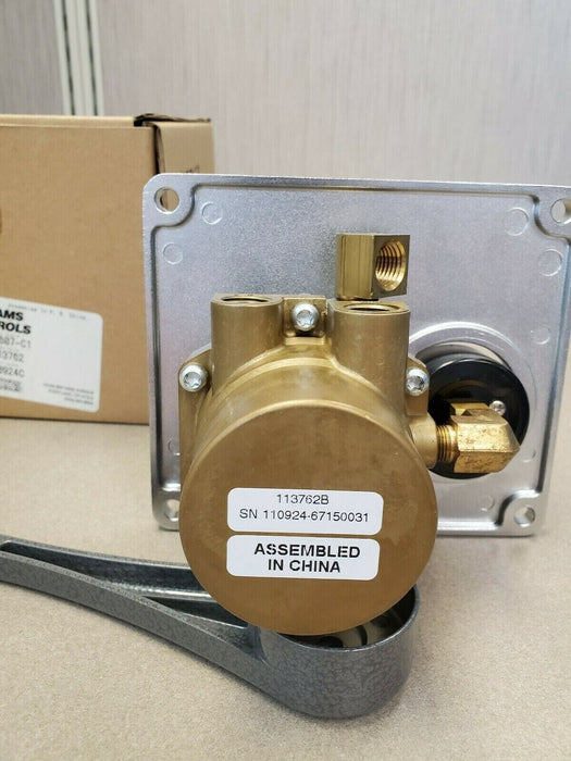 P/N WM607C1 Genuine Williams Controls® Panel Regulating Valve