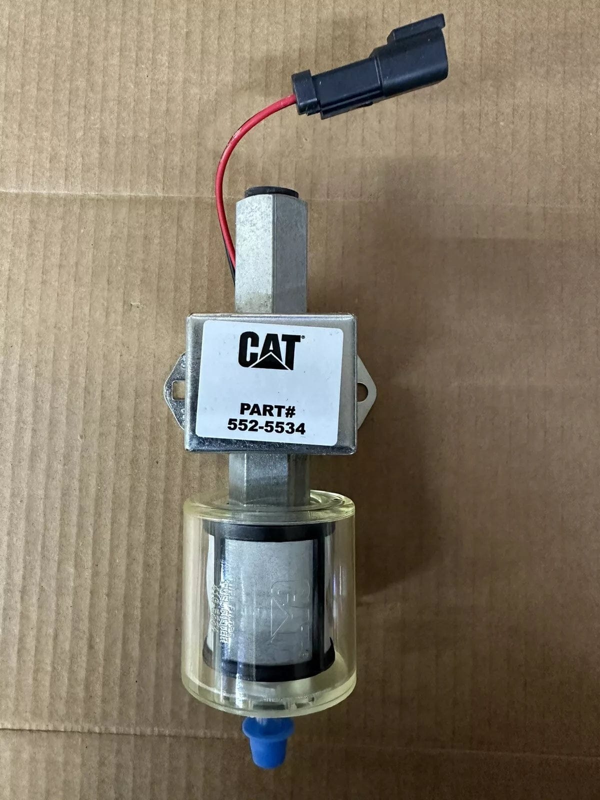 P/N: 552-5534 | Genuine Cat® Fuel Transfer Pump w/Filter
