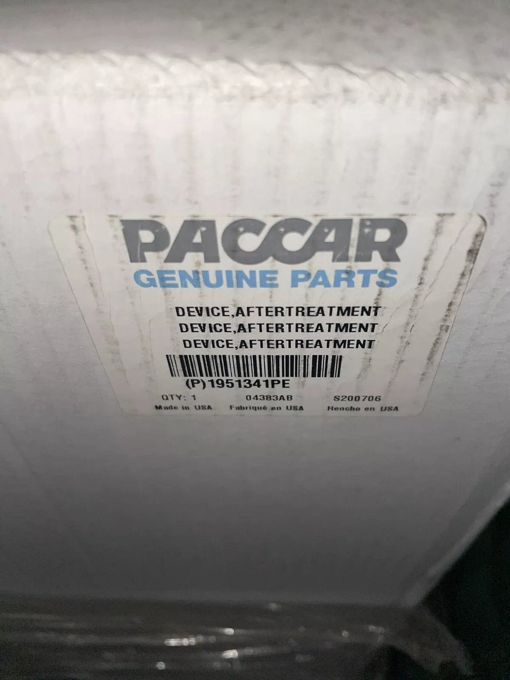 1951341PE | Genuine Paccar® SCR (Outlet Module) Aftertreatment