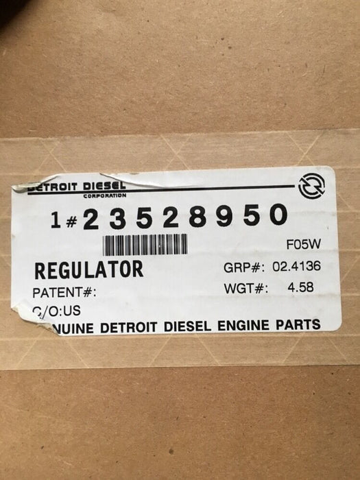 23528950 | Genuine Detroit Diesel® Regulator LP Propane Impco Model E Series 50