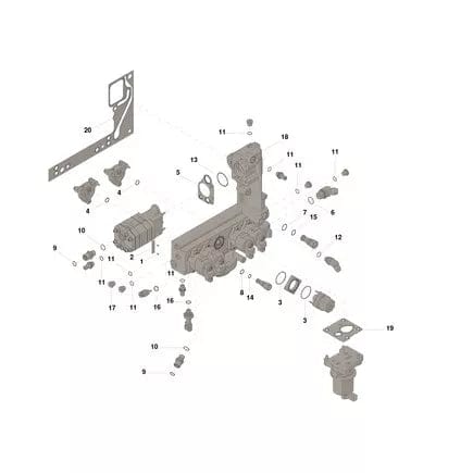 P/№: 4955685 by Cummins® - Fuel Pump Repair Kit - New