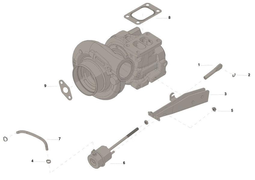 2881753 | Genuine Cummins® Turbocharger HX40W 8.9L
