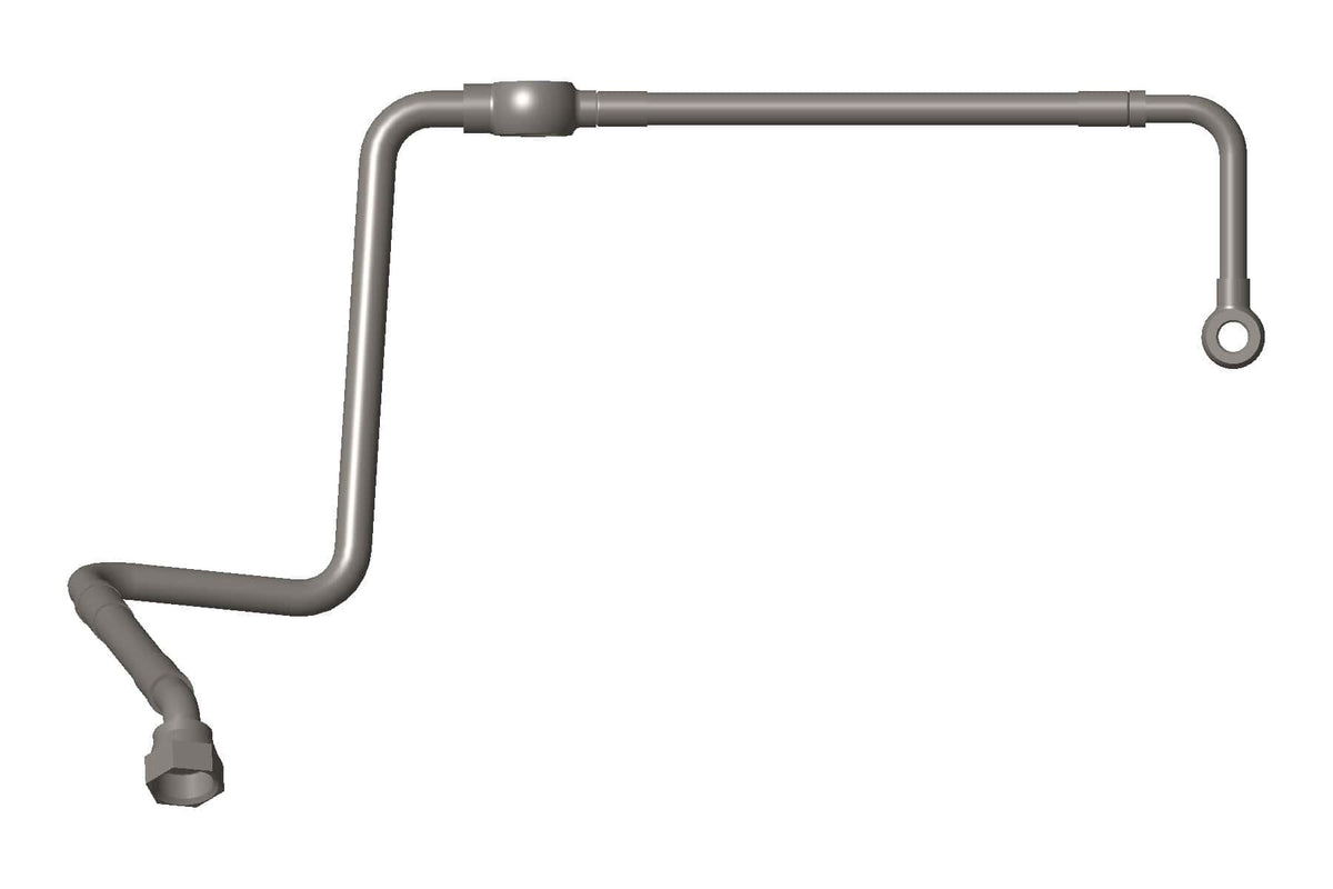 OEM Cummins® - Part Number: 4318952 - Turbocharger Coolant Supply Tube