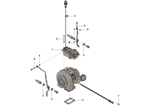 3787564 | Genuine Cummins® Turbocharger Actuator Kit