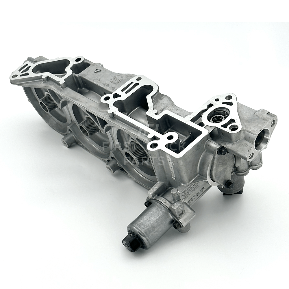 P/N: 22998076 Genuine Mack® Oil Filter Housing with 23871486 P/N: 22998076 Genuine Mack® Oil Filter Housing with 23871486