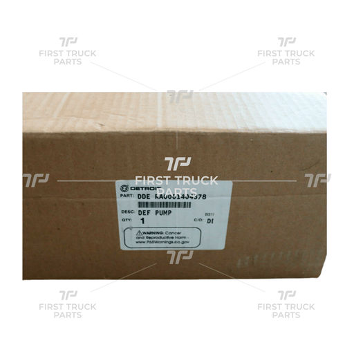 DDE EA0001402478 | Genuine Detroit Diesel Def Pump HDEP Air Assisted