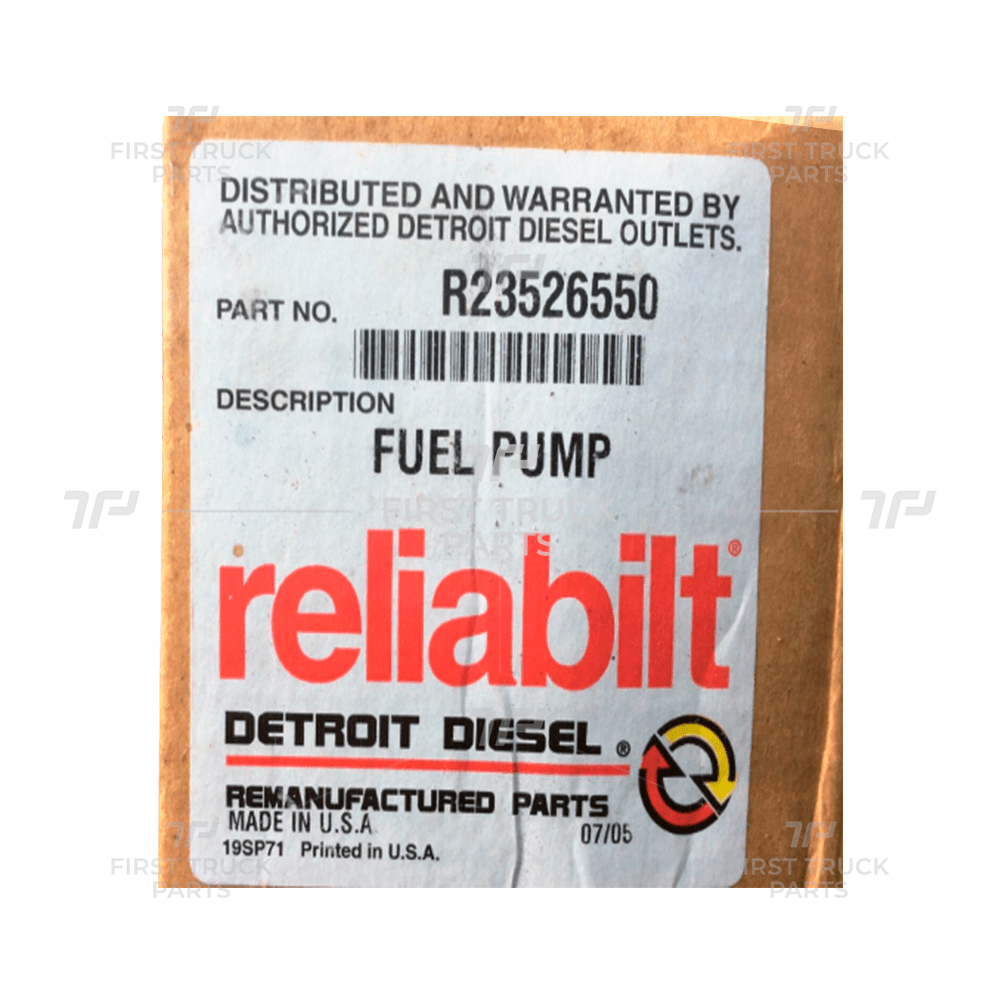R23526550 | Genuine Detroit Diesel® Fuel Pump 23526550