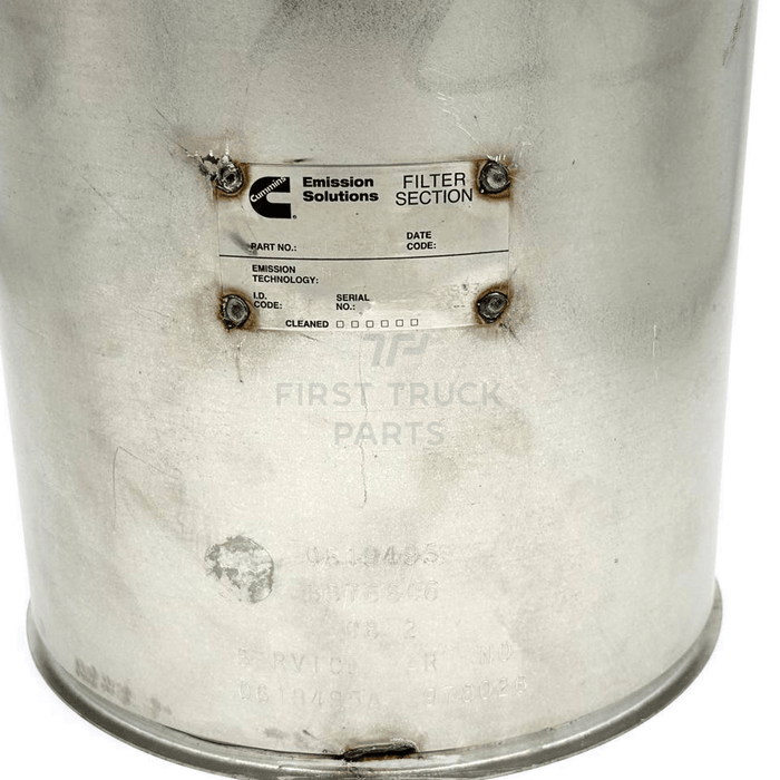 3976606 | Genuine Cummins® DPF Particulate Filter For ISC, Paccar PX8