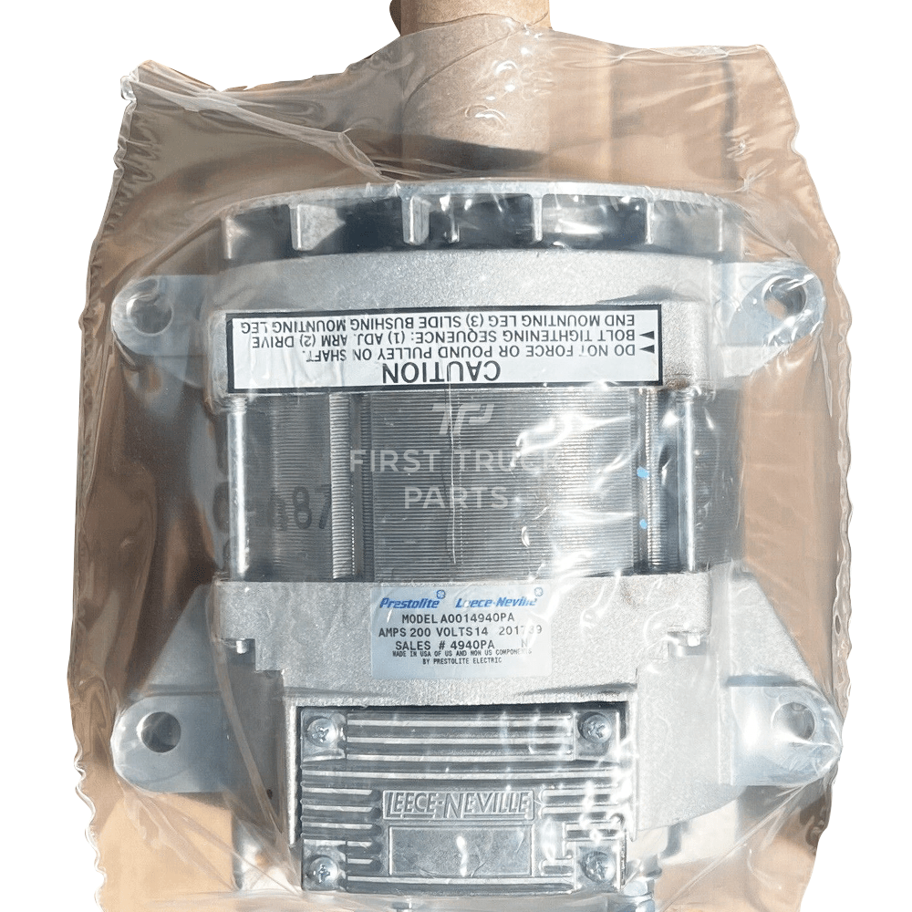 A0014940PA | Genuine Prestolite® 200 Amp, 14 Volt Alternator