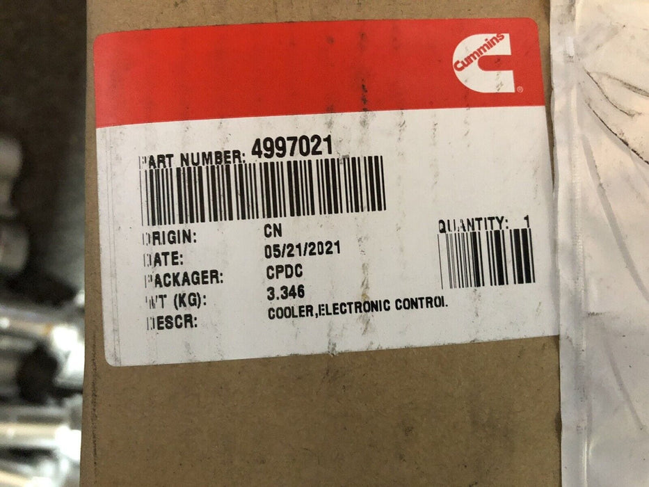 4997021 | Genuine Cummins® ECM Cooling Plate