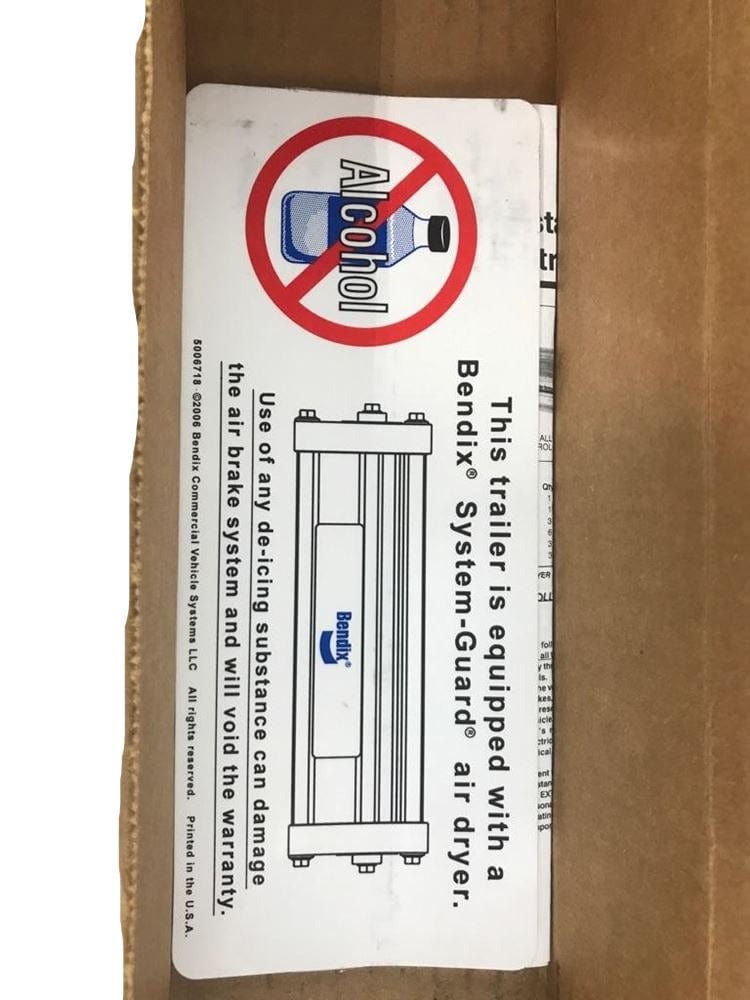 800765 | New Bendix® AD-T Trailer System Guard Air Dryer