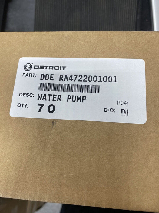 A4722001001 | Genuine Detroit Diesel® Coolant Water Pump