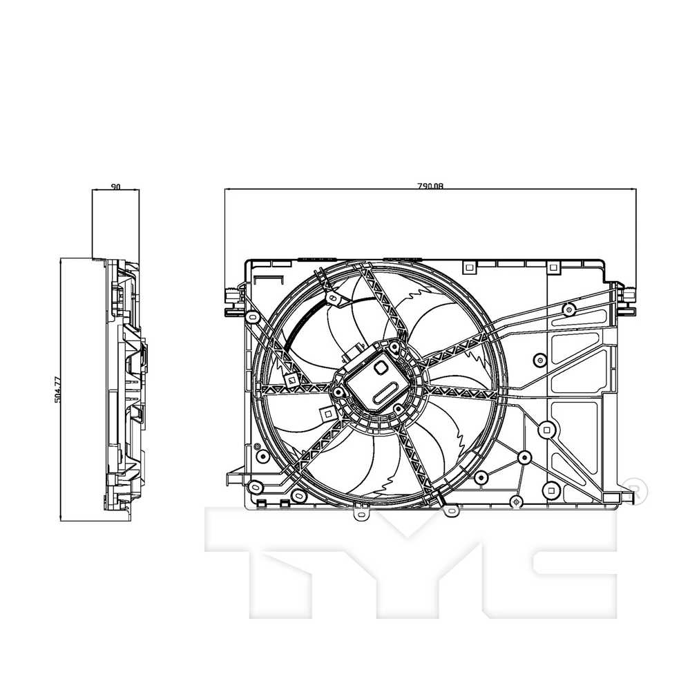 Genuine TYC Parts Dispatch of the Order on the Same Day. — First