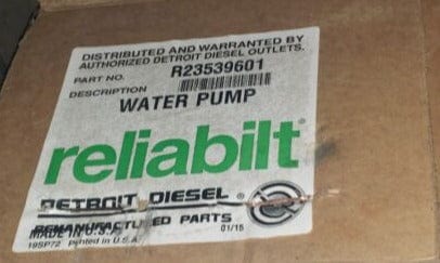 R23539601 | Genuine Detroit Diesel® Water Pump